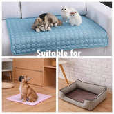 🐶50% discount 🐱Summer pet cooling mat with non-toxic self-cooling gel